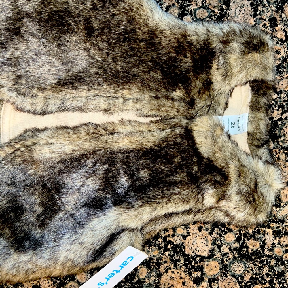 Carter’s  girl fur coat